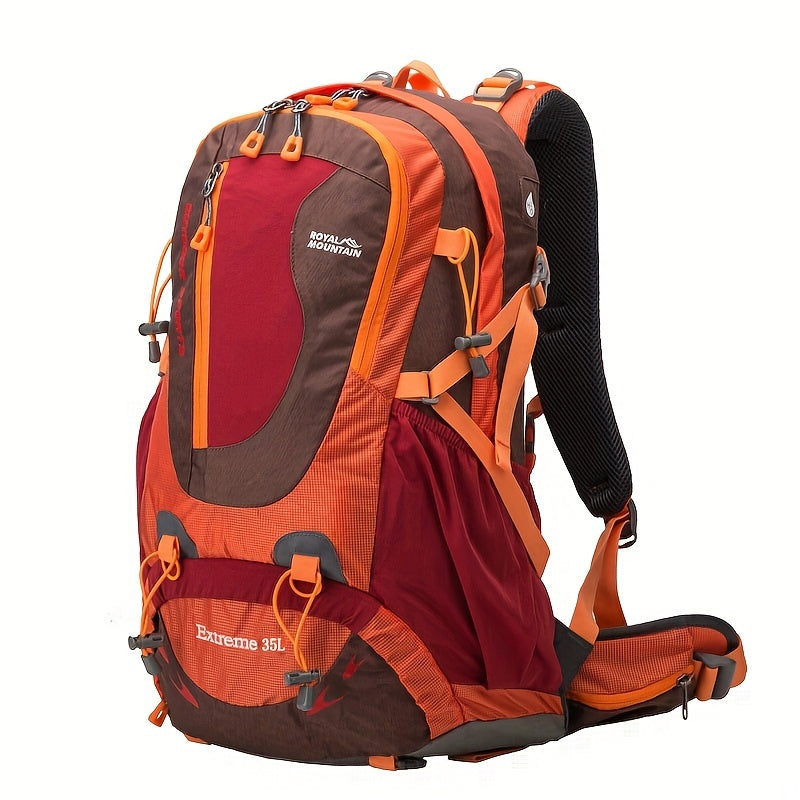 Large Capacity Hiking Backpack Lightweight Nylon Waterproof