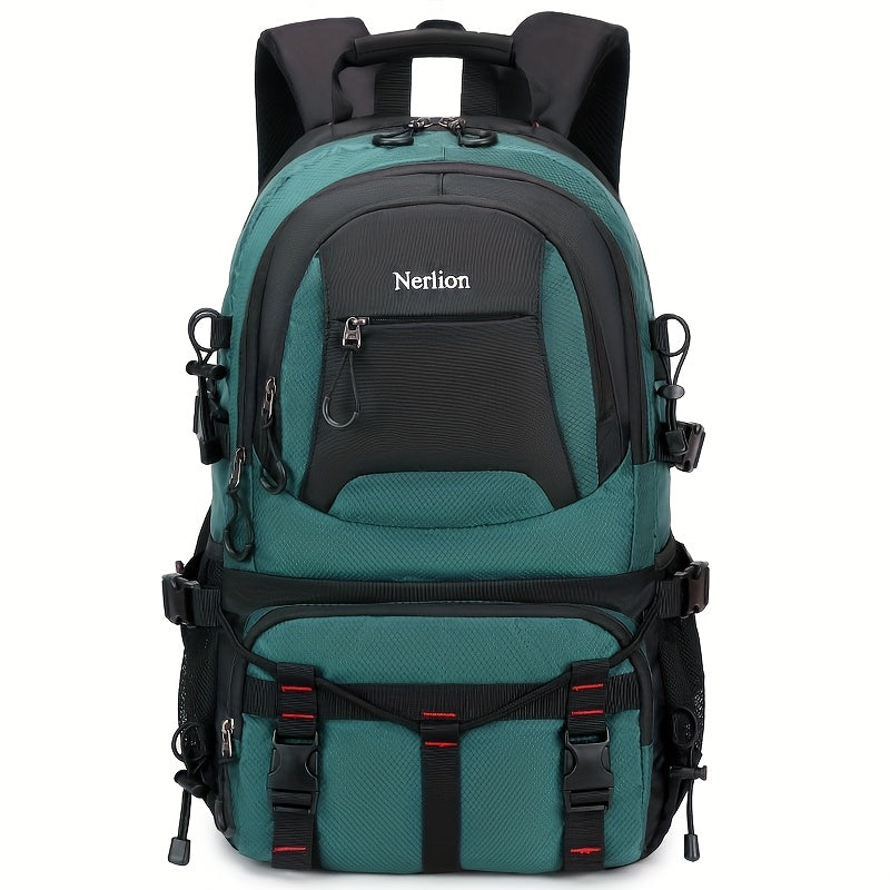 Men Large Capacity Hiking Backpack For Travel And Camping