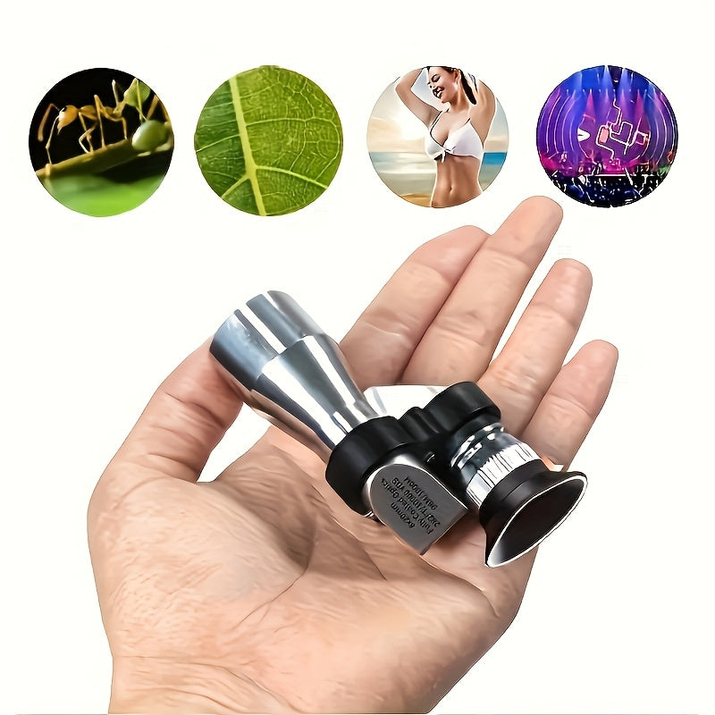 Mini Pocket Binoculars 8x20 Portable Monocular For Hiking