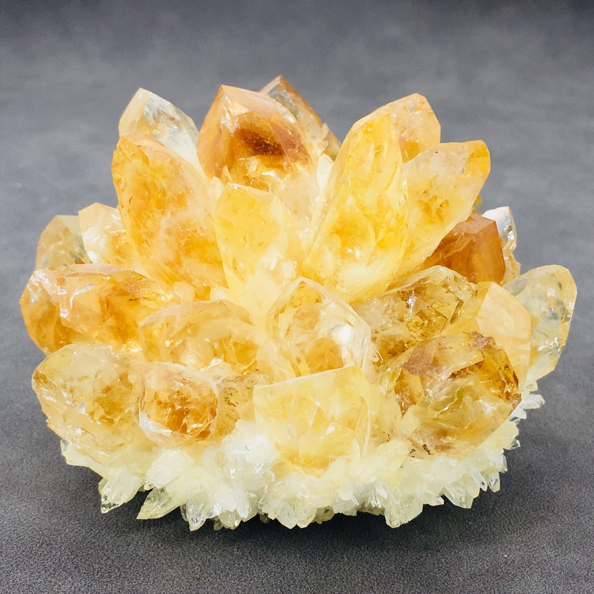 Large Natural Citrine Crystal Cluster Lucky Stone Gift