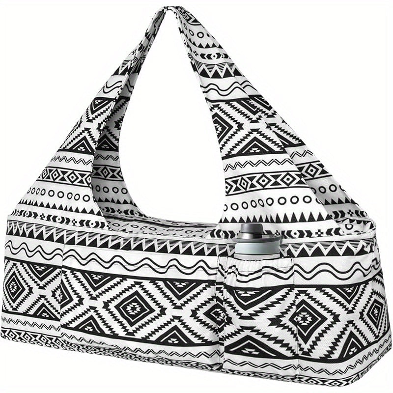Large Yoga Mat Bag With Strap And Pockets Fits Most Mats