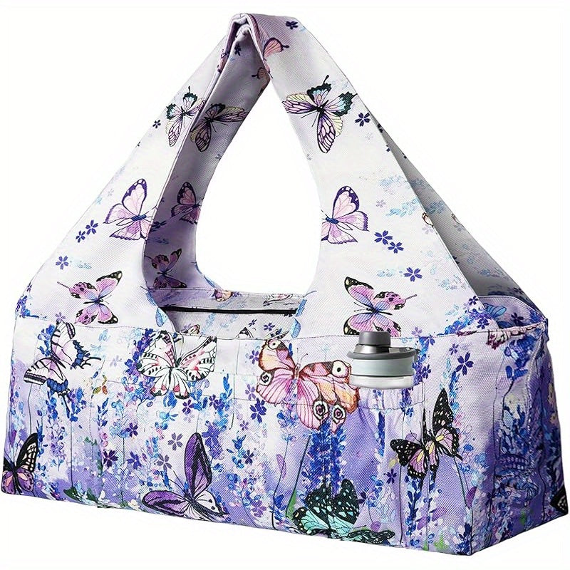 Large Yoga Mat Bag With Strap And Pockets Fits Most Mats
