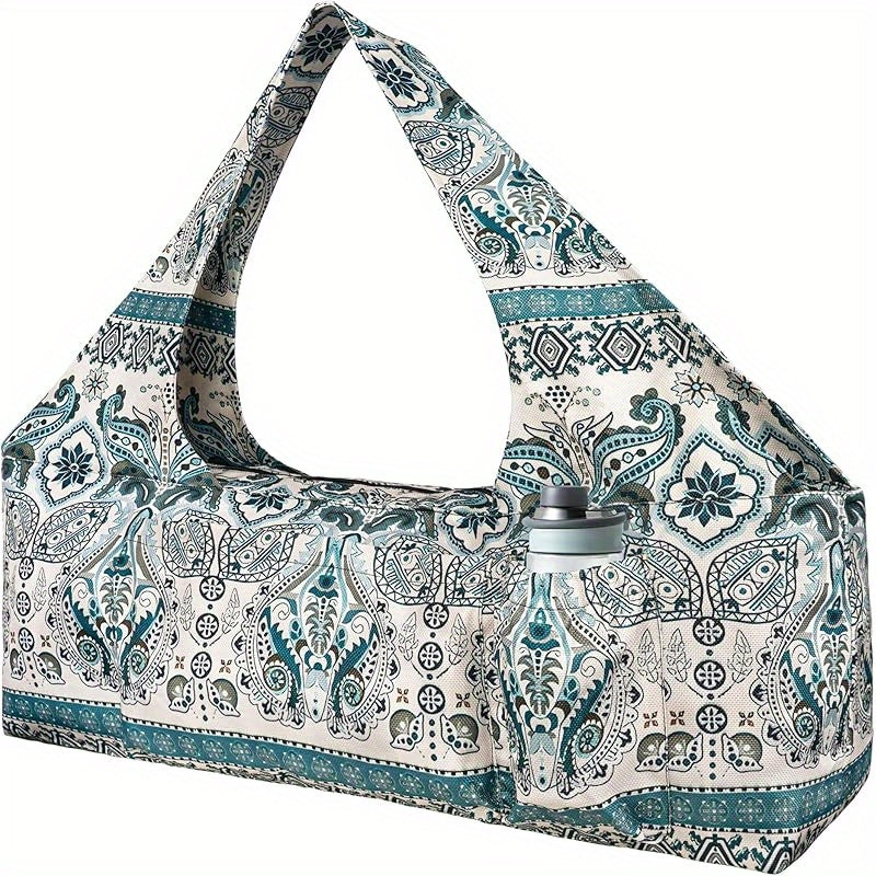 Large Yoga Mat Bag With Strap And Pockets Fits Most Mats