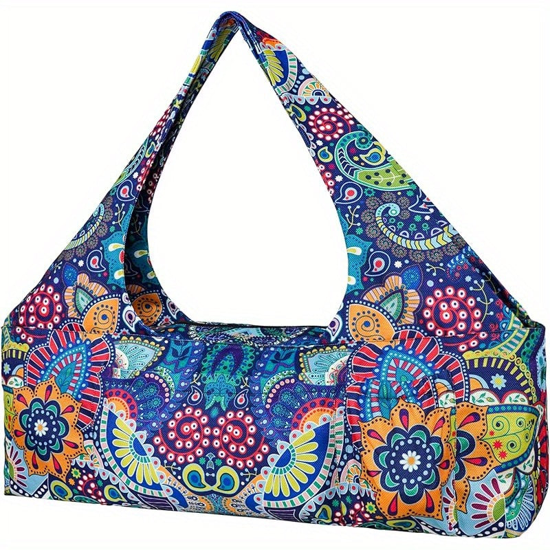 Large Yoga Mat Bag With Strap And Pockets Fits Most Mats
