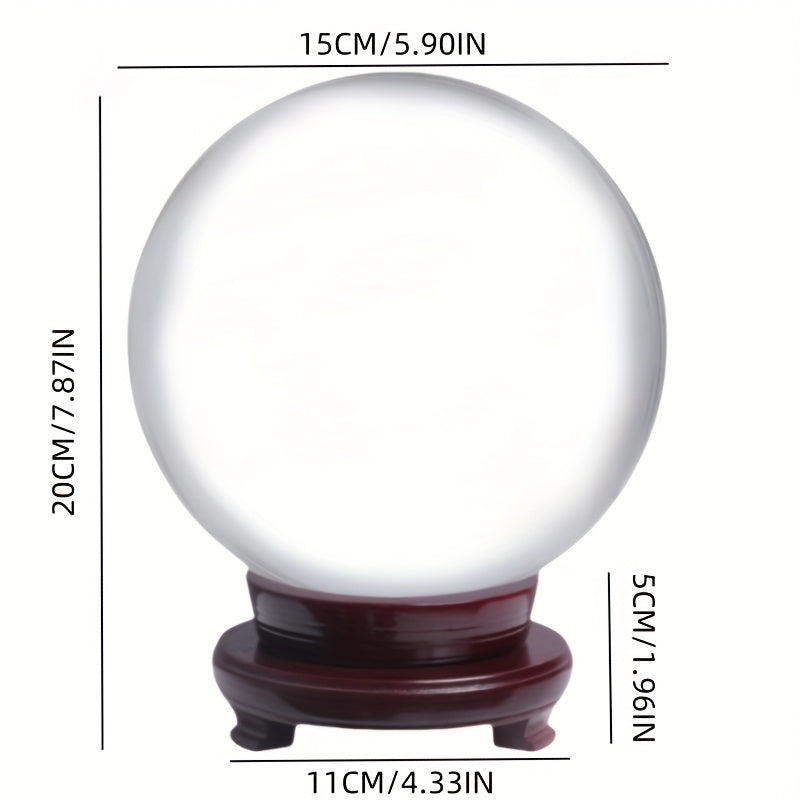 Natural Crystal Ball Ornament For Feng Shui And Photography
