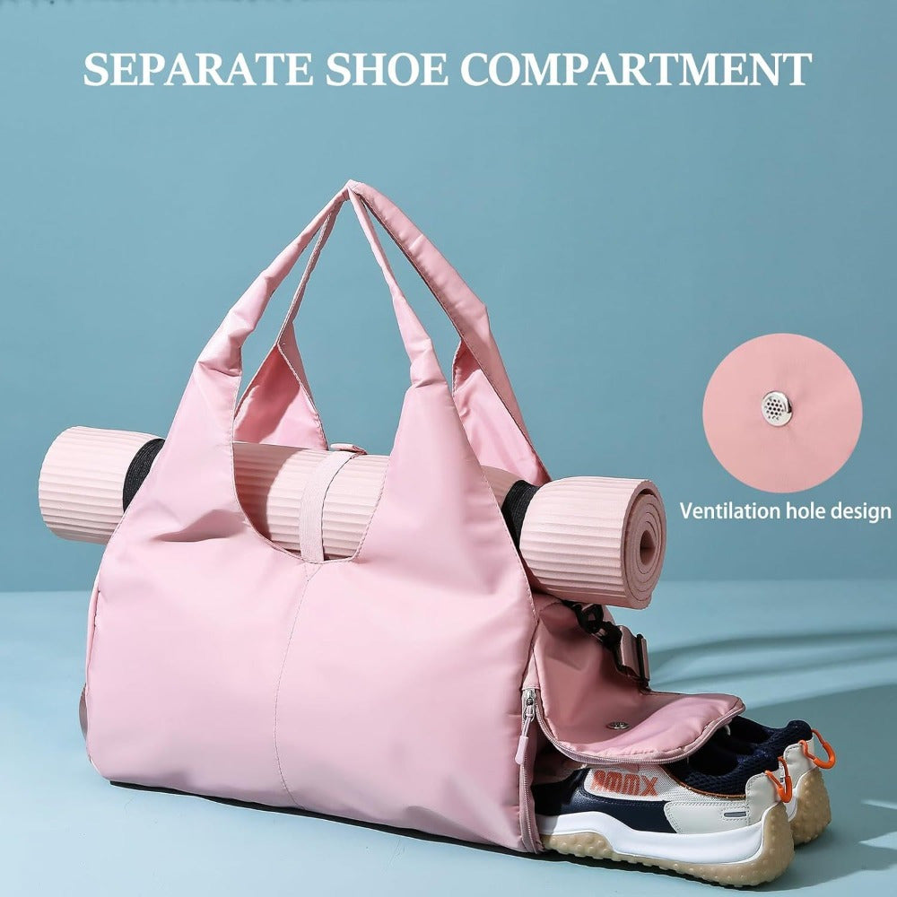 Lightweight Yoga Mat Bag With Strap For Women Carryall Tote