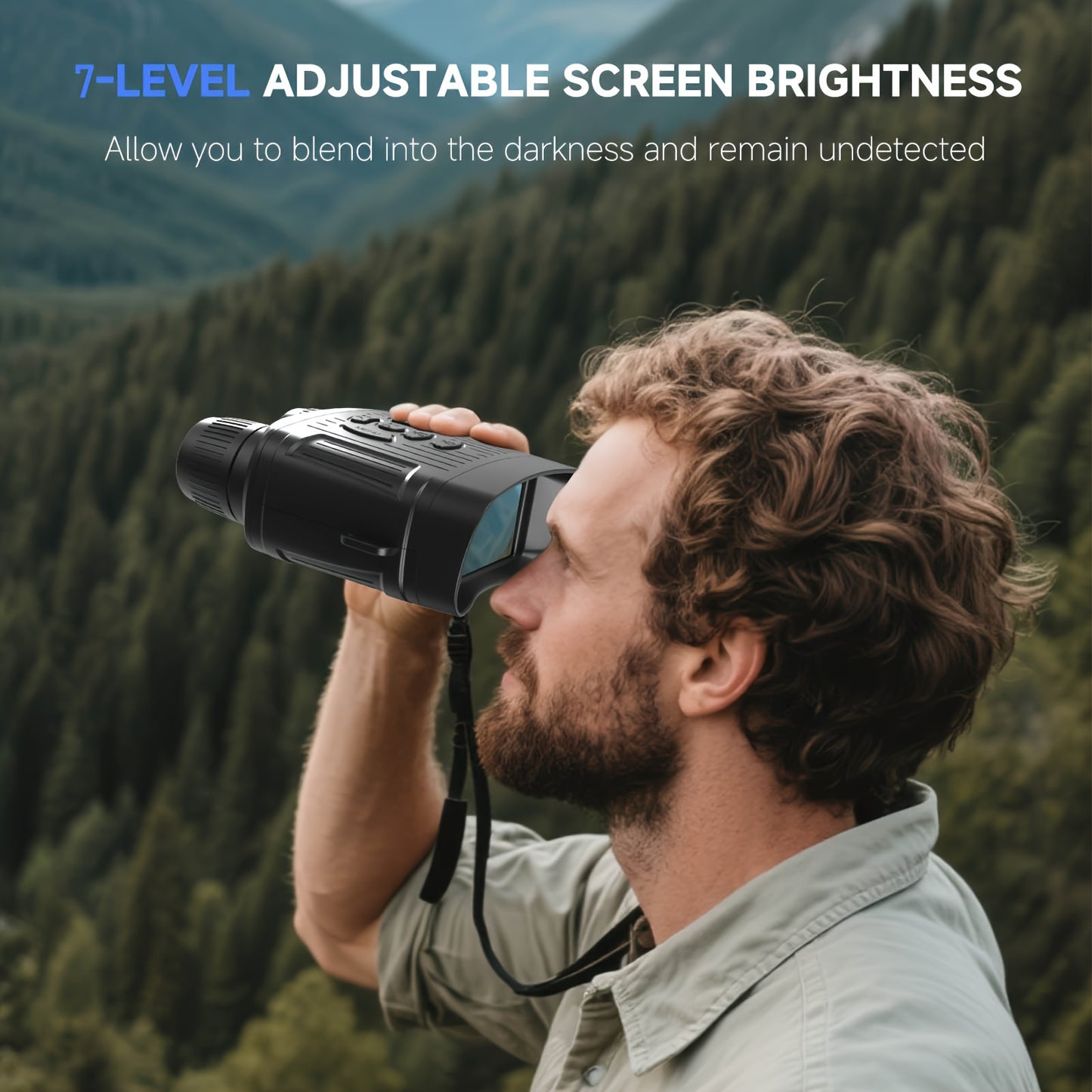 Night Vision Goggles 2.7K Infrared Binoculars With HD Screen