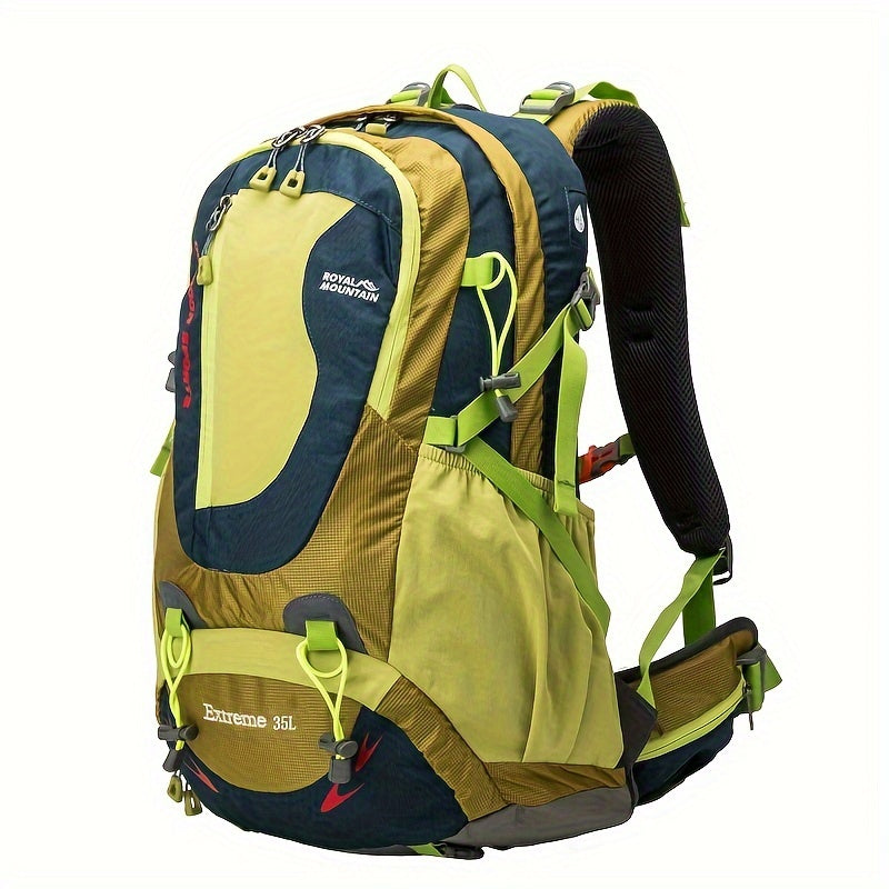 Large Capacity Hiking Backpack Lightweight Nylon Waterproof