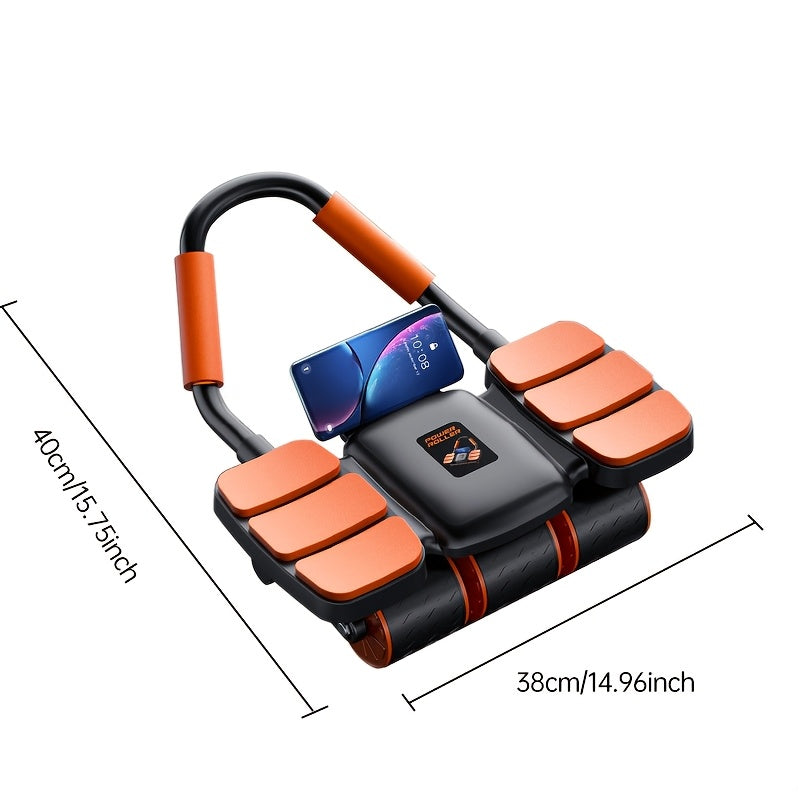 Upgraded Six Wheel Abdominal Roller For Full Body Workout