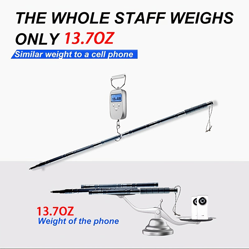 Lightweight Foldable Trekking Poles With Quick Lock