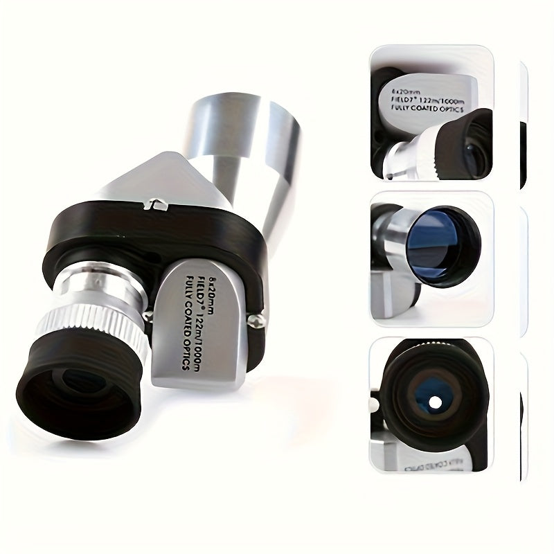 Mini Pocket Binoculars 8x20 Portable Monocular For Hiking