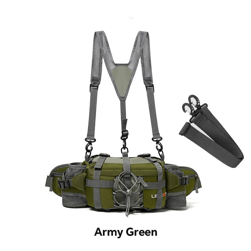 Outdoor Waist Bag For Hiking Cycling Climbing Nylon