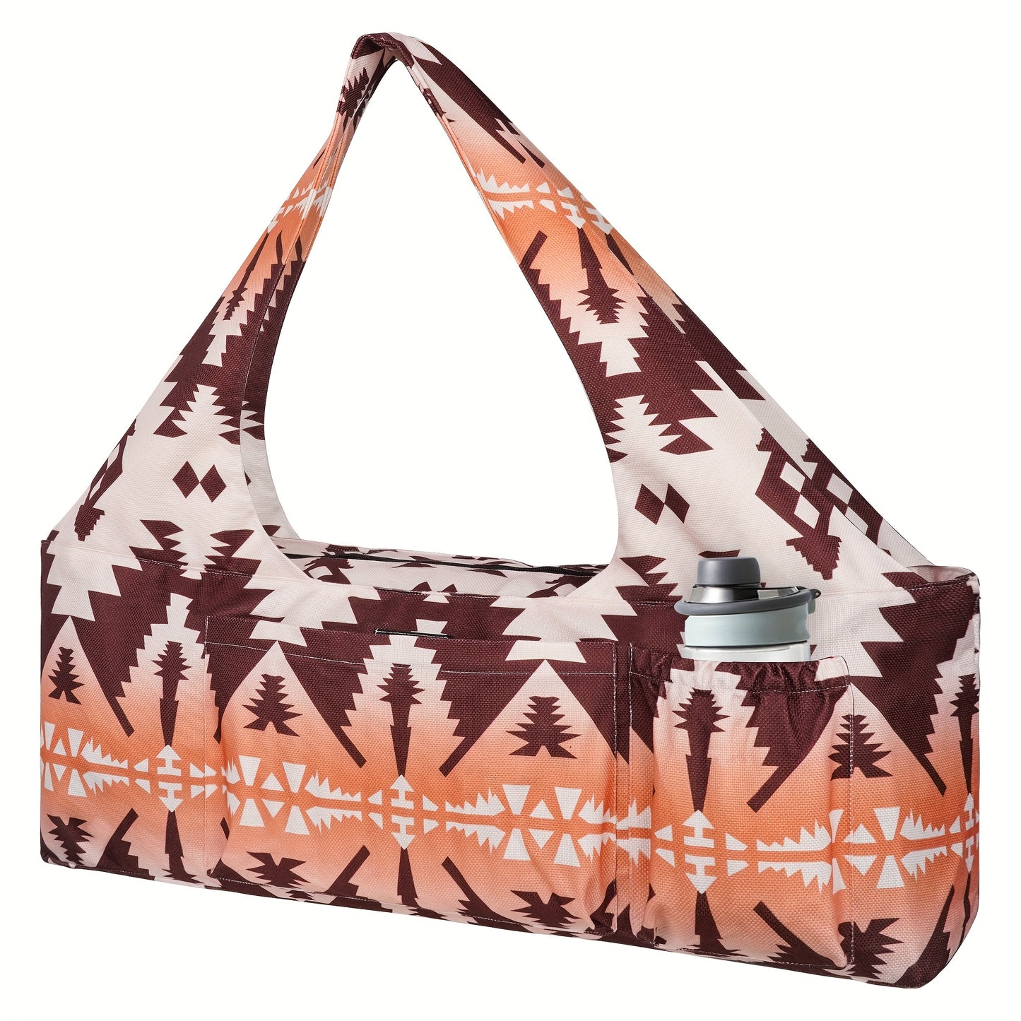 Large Yoga Mat Bag With Strap And Pockets Fits Most Mats