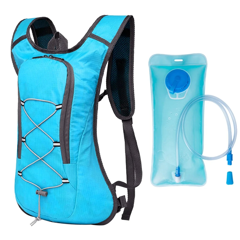 Ultralight Breathable Bike Backpack With 2L Hydration Bag