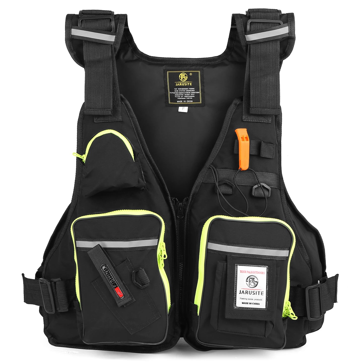 Men's Waterproof Fishing Vest with Multi Pockets and Adjustable Fit 2022