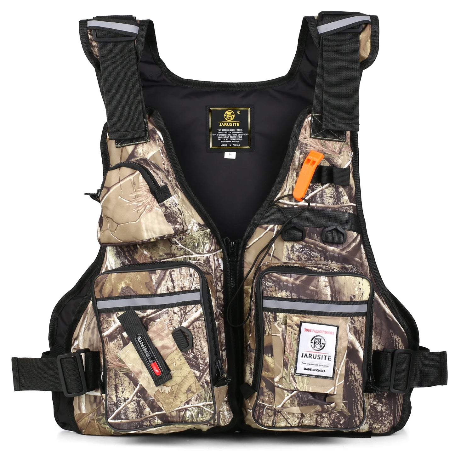 Men's Waterproof Fishing Vest with Multi Pockets and Adjustable Fit 2022
