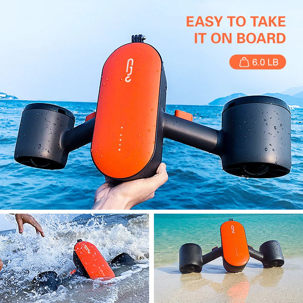 Electric Underwater Scooter Propeller for Diving Fishing and Snorkeling