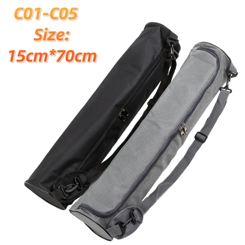 Printed Yoga Mat Bag for Men and Women Waterproof Fitness Backpack Cover