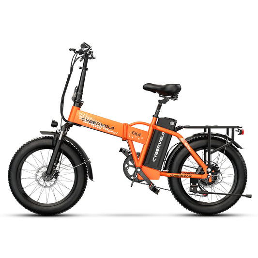 1000W Folding Electric Bike Removable 48V 20Ah Battery
