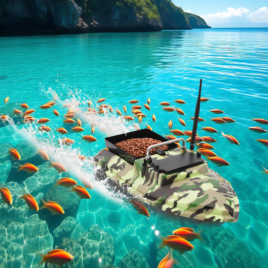 High Speed Remote Control Fishing Bait Boat for Pool and Lake Use