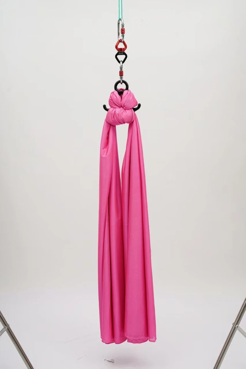 2.8m Aerial Silks Equipment for Aerial Yoga Dance Acrobatic Circus Arts Durable Yoga Hammock Rig