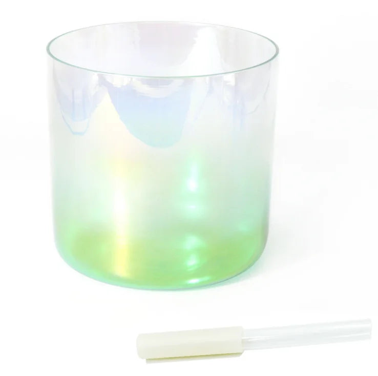 Hye Eun Pink Quartz Crystal Singing Bowl Set 7 Piece Chakra