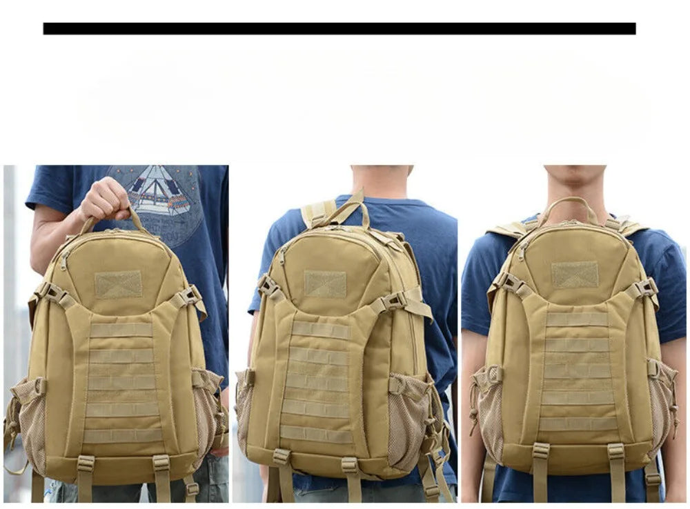 Tactical Camping Hiking Backpack Sling Outdoor Military Rucksack Waterproof Bag