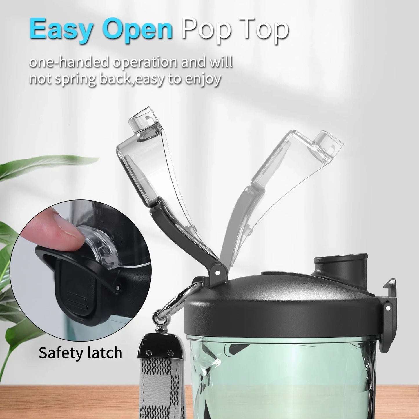Portable Electric Blender 600ML USB Rechargeable Smoothie Maker and Juicer
