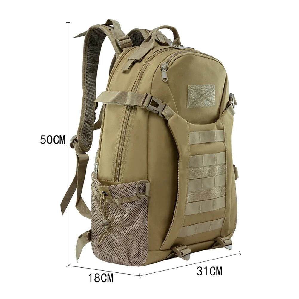 Tactical Camping Hiking Backpack Sling Outdoor Military Rucksack Waterproof Bag