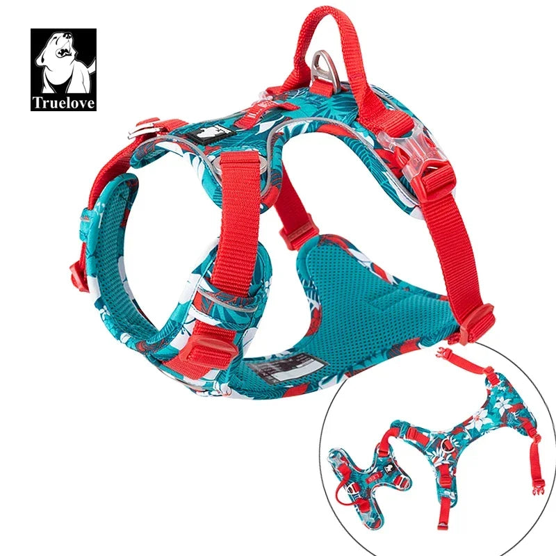 Truelove Camouflage Reflective Dog Harness Easy Adjust Special Edition TLH5653