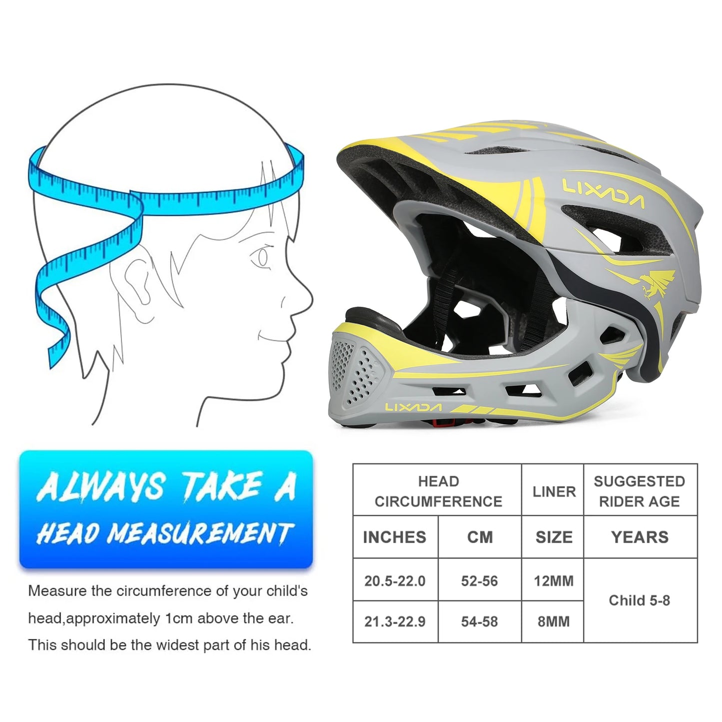 Kids Bicycle Helmet Child Sports Safety Cycling Protection Full Face Helmet Bike Roller Skating Helmet Guard for Cycling Scooter