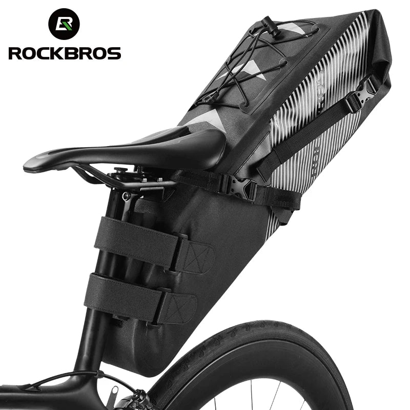 RockBros Waterproof Bicycle Bag 8L 10L 14L Saddle Bag
