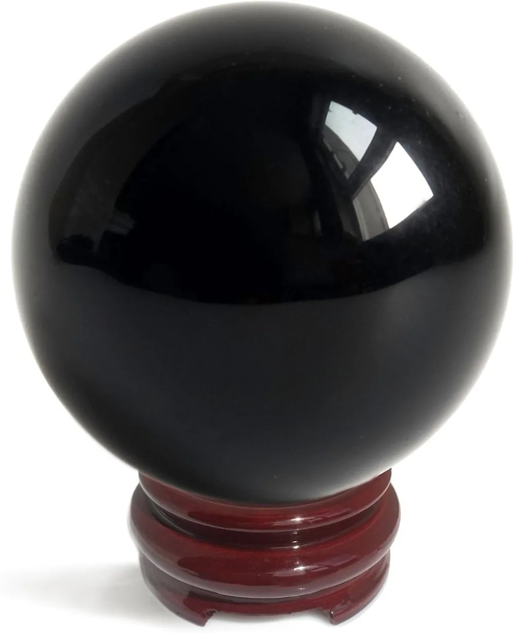 Obsidian Crystal Ball 160mm Feng Shui Scrying Meditation