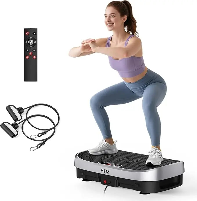 Vibration Plate Fitness Multi-Function Trainer with 120 Levels