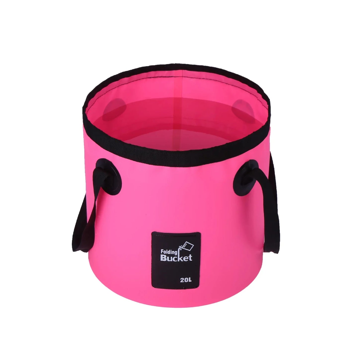 Portable Foldable Water Bucket 12L 20L For Camping Hiking Travel Fishing