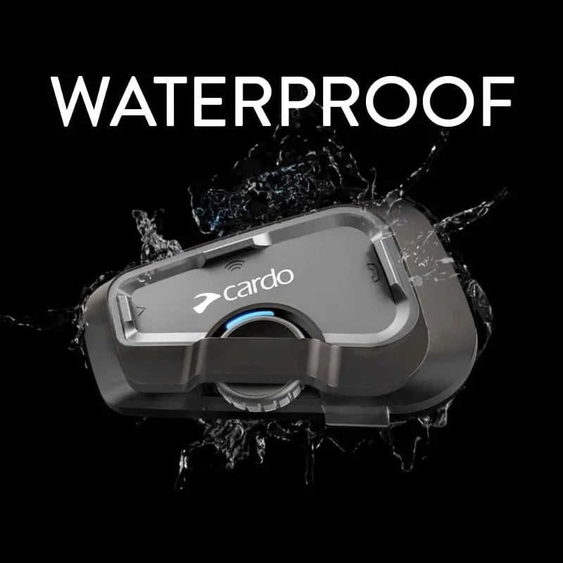 Cardo Systems Freecom 4X Single Bluetooth Intercom Black 1 Pack