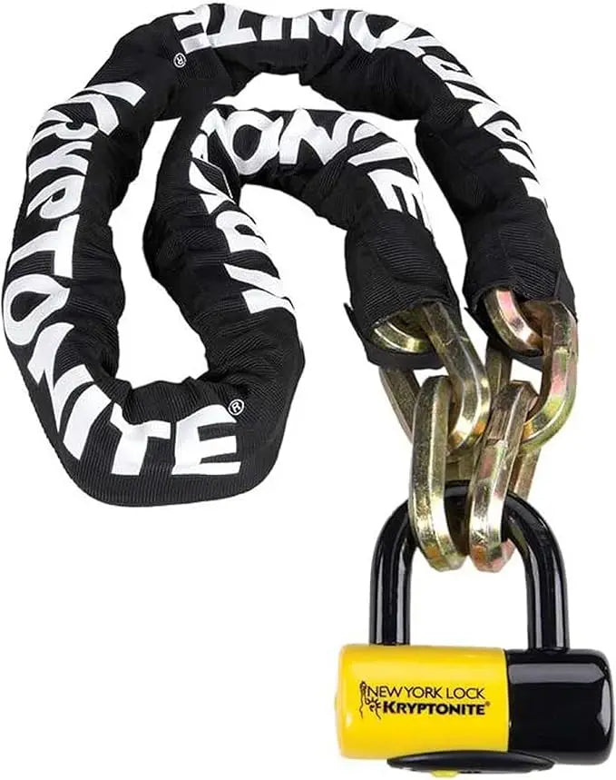 Kryptonite New York Fahgettaboudit Chain 1415 with New York Disc Lock