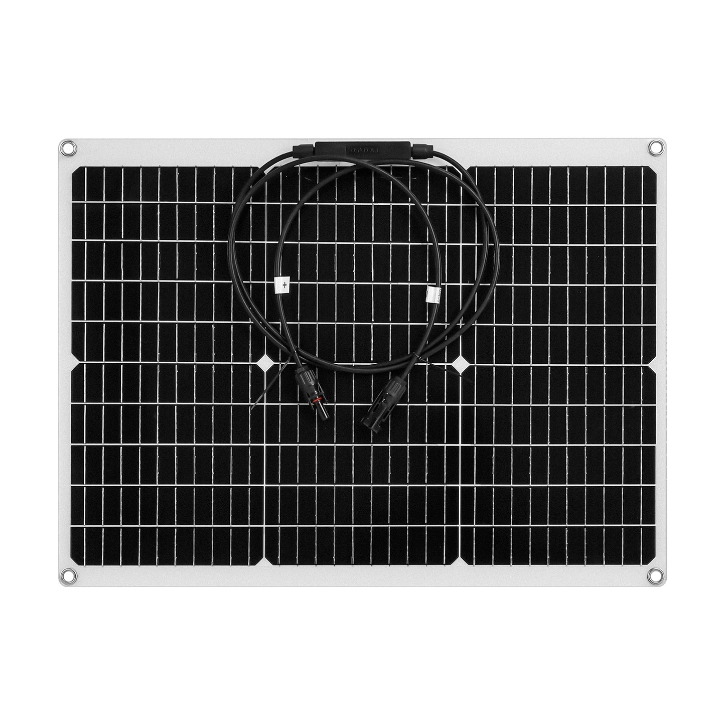PowMr 40W Flexible Solar Panel Kit Portable Charger for Camping and Home Use
