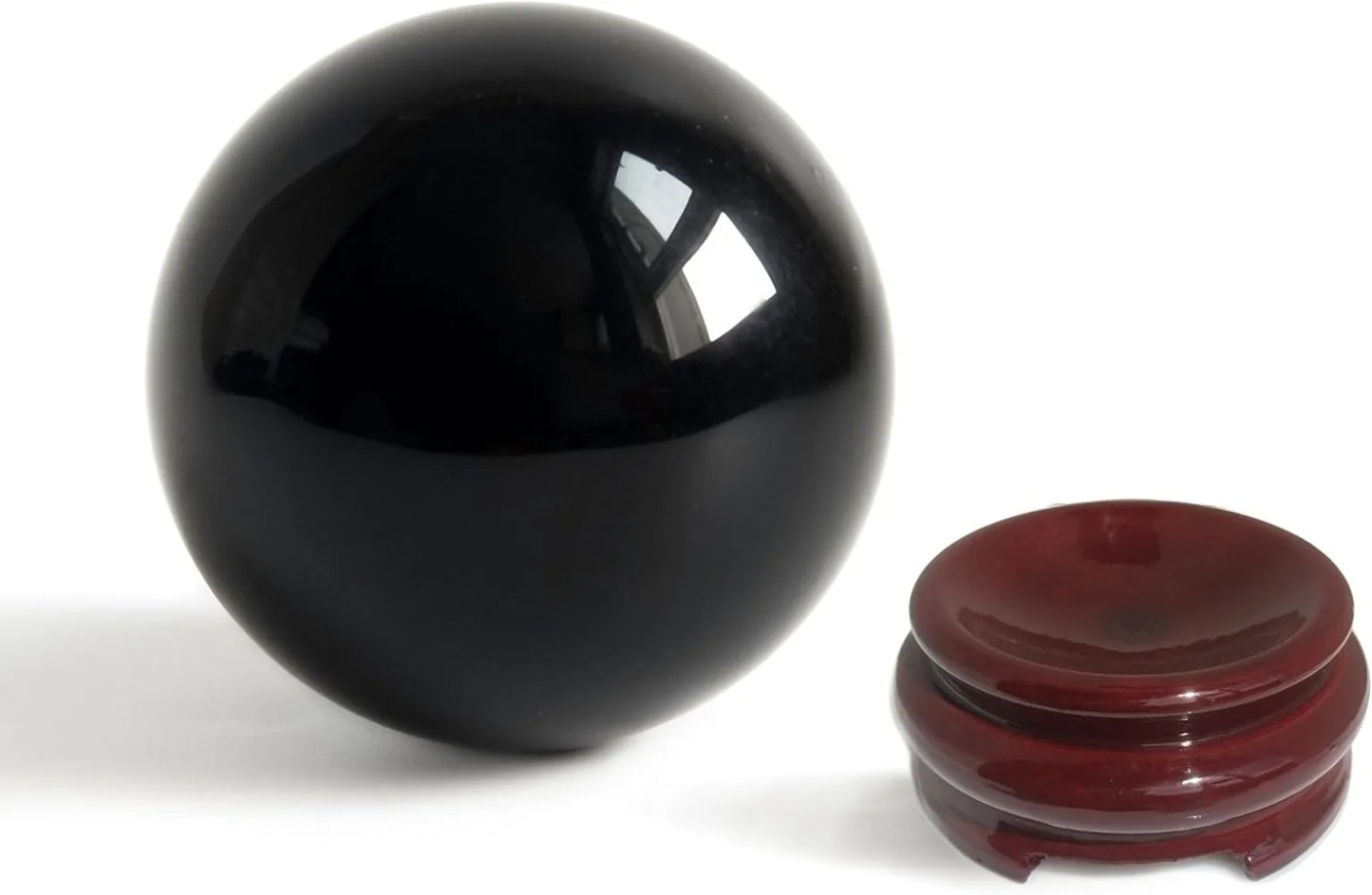 Obsidian Crystal Ball 160mm Feng Shui Scrying Meditation