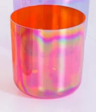 Hye Eun Pink Quartz Crystal Singing Bowl Set 7 Piece Chakra