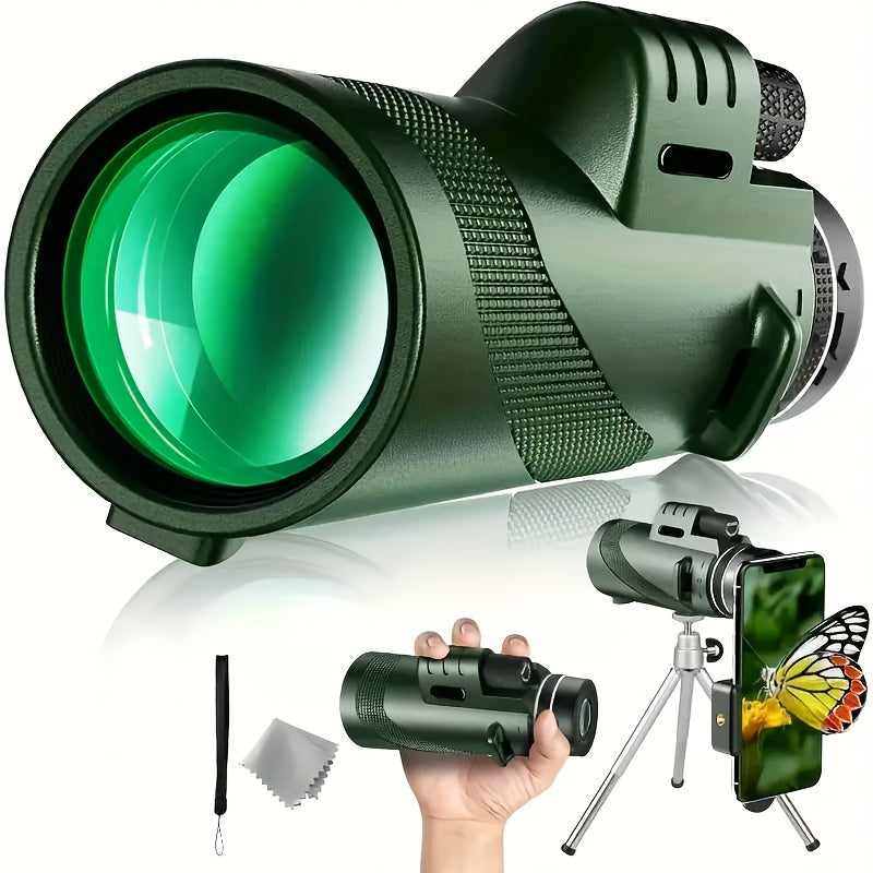 10x40 Monocular Telescope With 40mm Objective Lens Outdoor