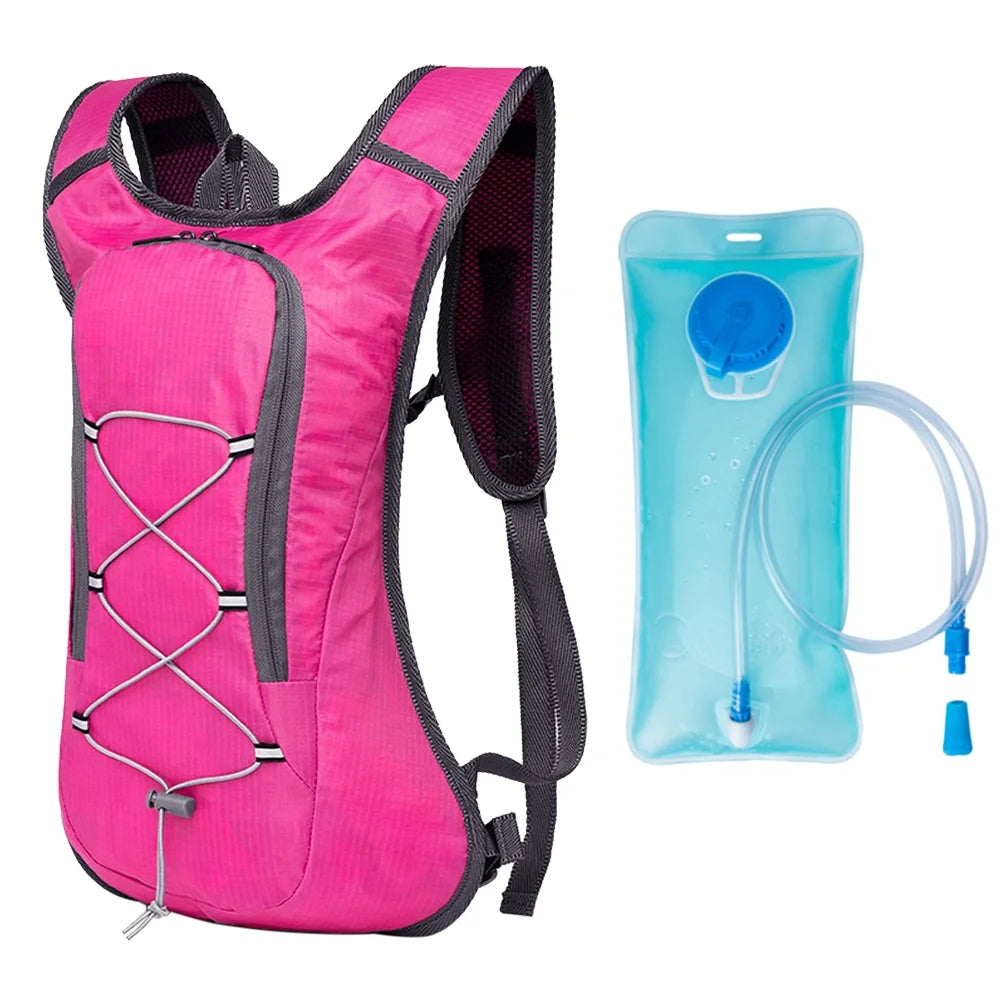 Ultralight Breathable Bike Backpack With 2L Hydration Bag