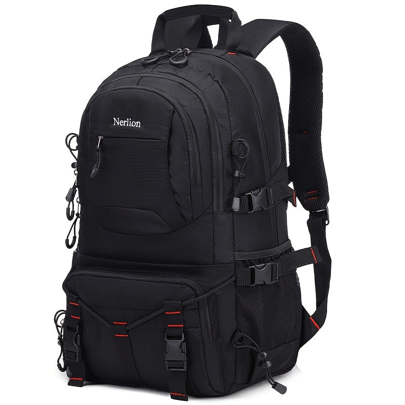 Men Large Capacity Hiking Backpack For Travel And Camping