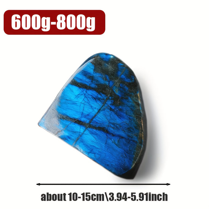 Large Labradorite Stone Ornament 600G 800G Home Decor Gift