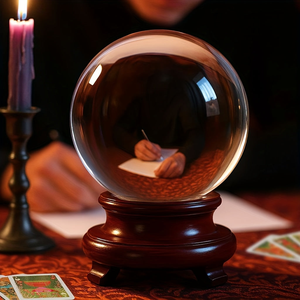 Natural Crystal Ball Ornament For Feng Shui And Photography
