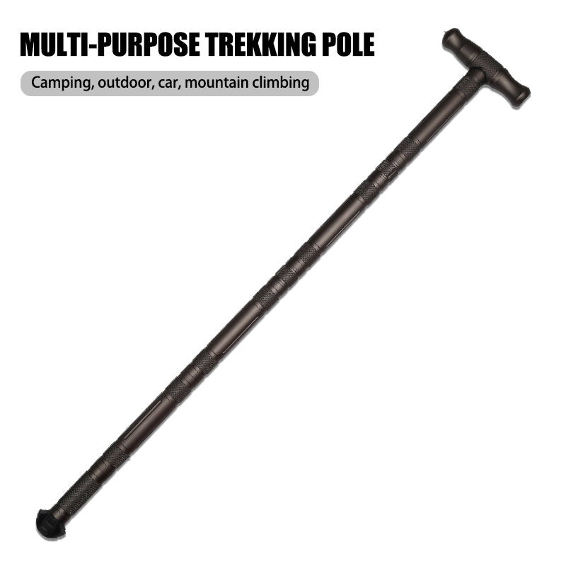 Multifunctional T Shaped Hiking Pole For Outdoor Walking