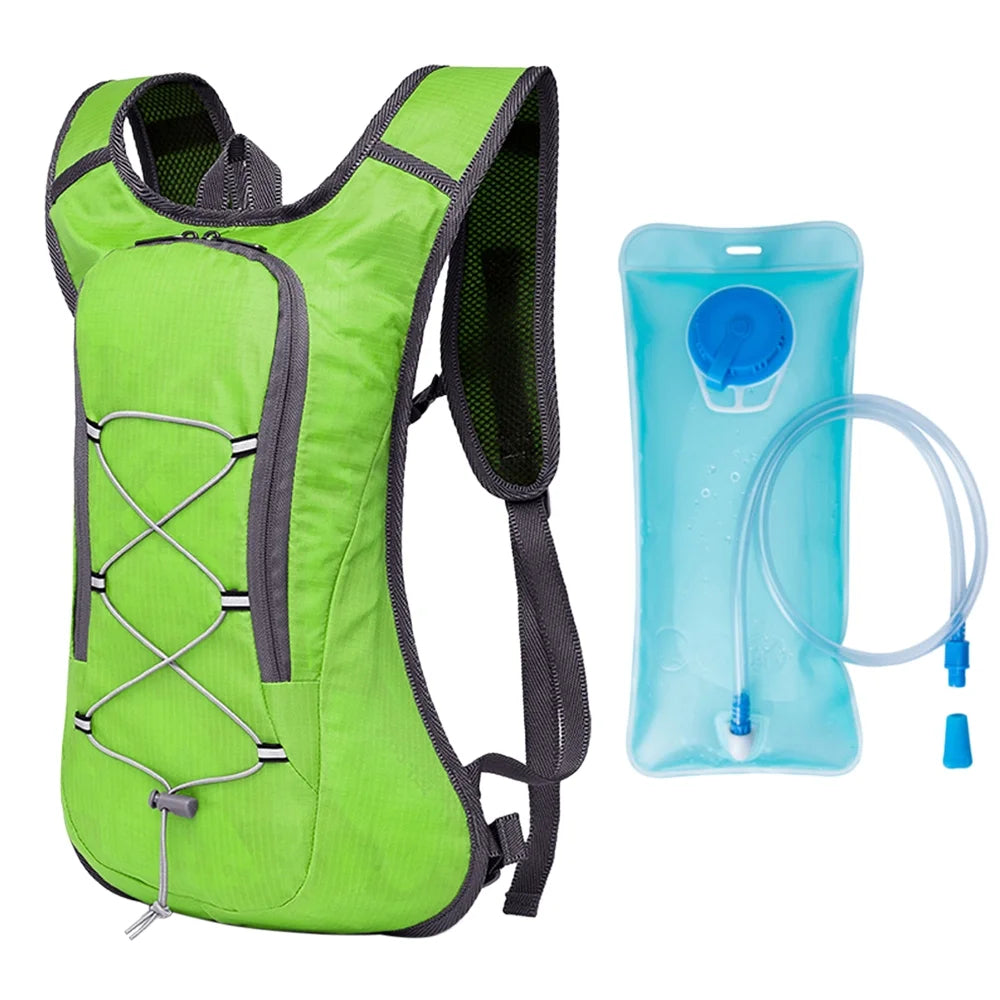 Ultralight Breathable Bike Backpack With 2L Hydration Bag