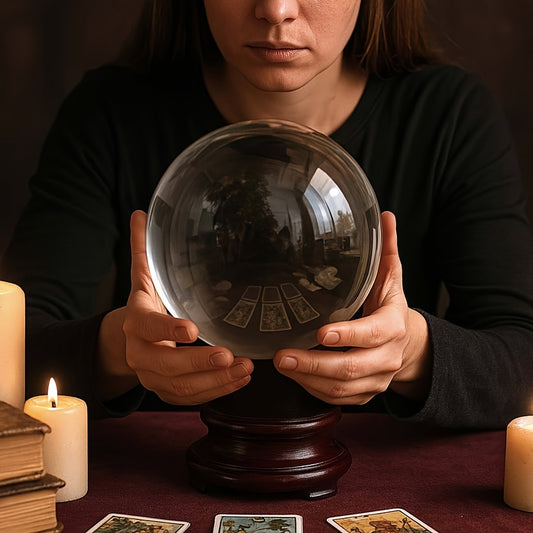 Natural Crystal Ball Ornament For Feng Shui And Photography
