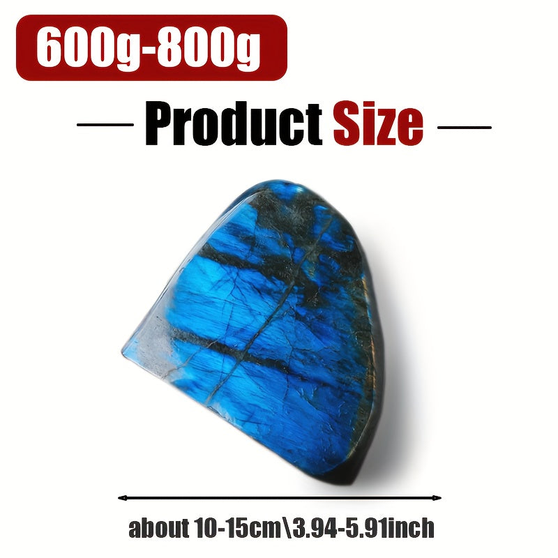 Large Labradorite Stone Ornament 600G 800G Home Decor Gift