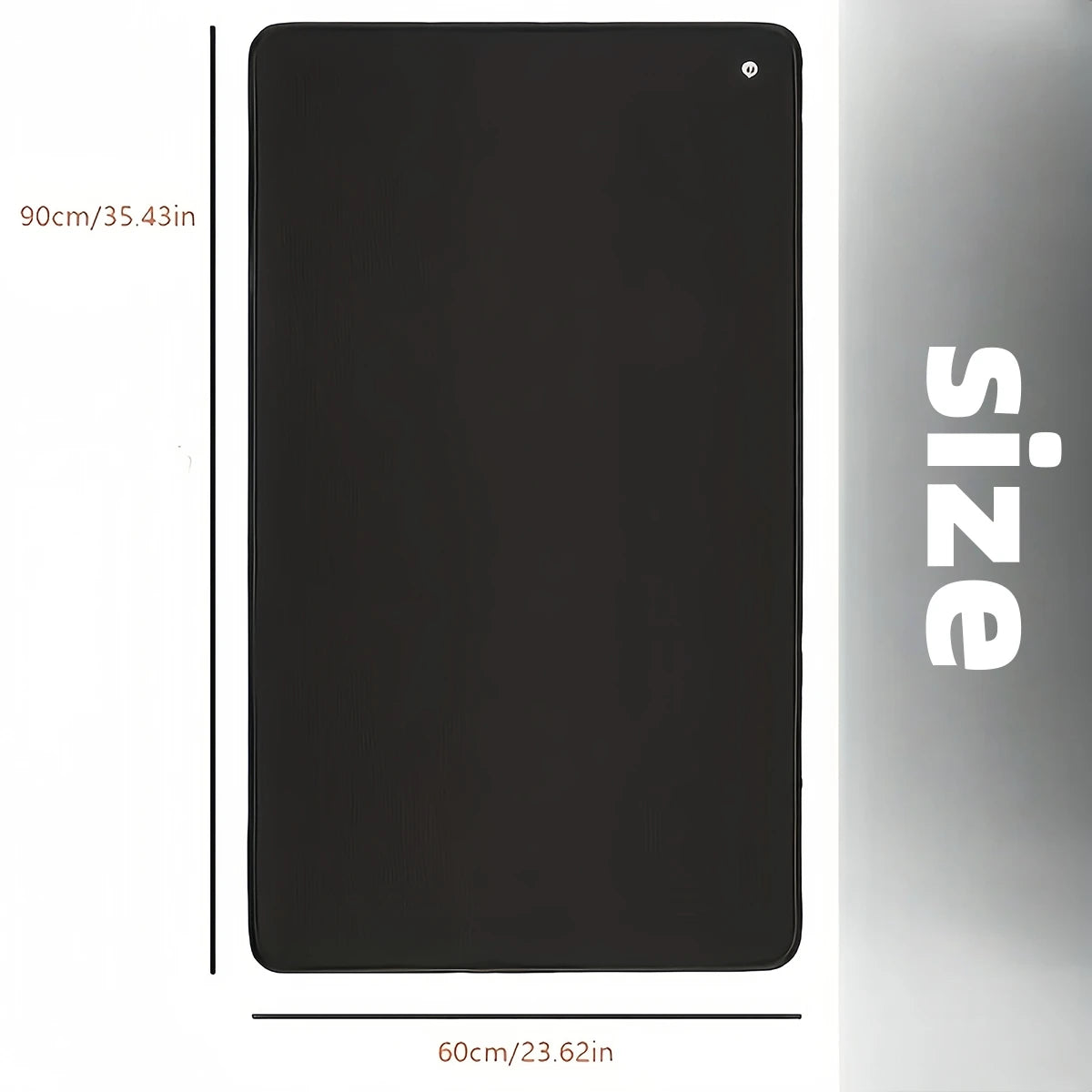 Grounding PU Yoga Mat For Home Gym Outdoor Use With Cord